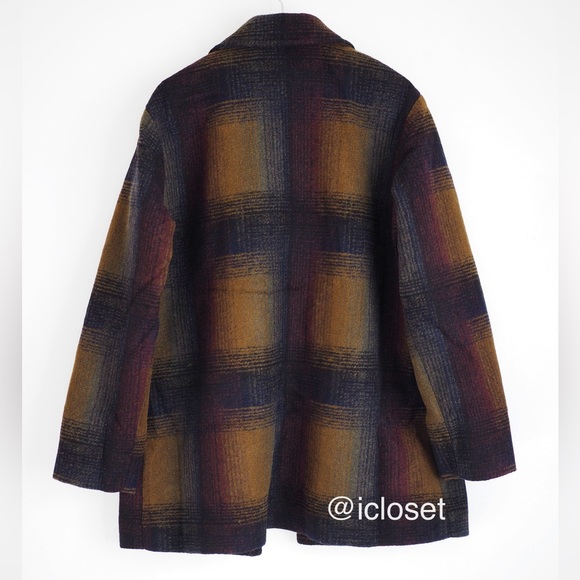 Pendleton wool blend lined topper coat new - Picture 6 of 9